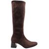 MISS ELASTIC 75435 KNEE HIGH BOOT - BROWN SUEDE